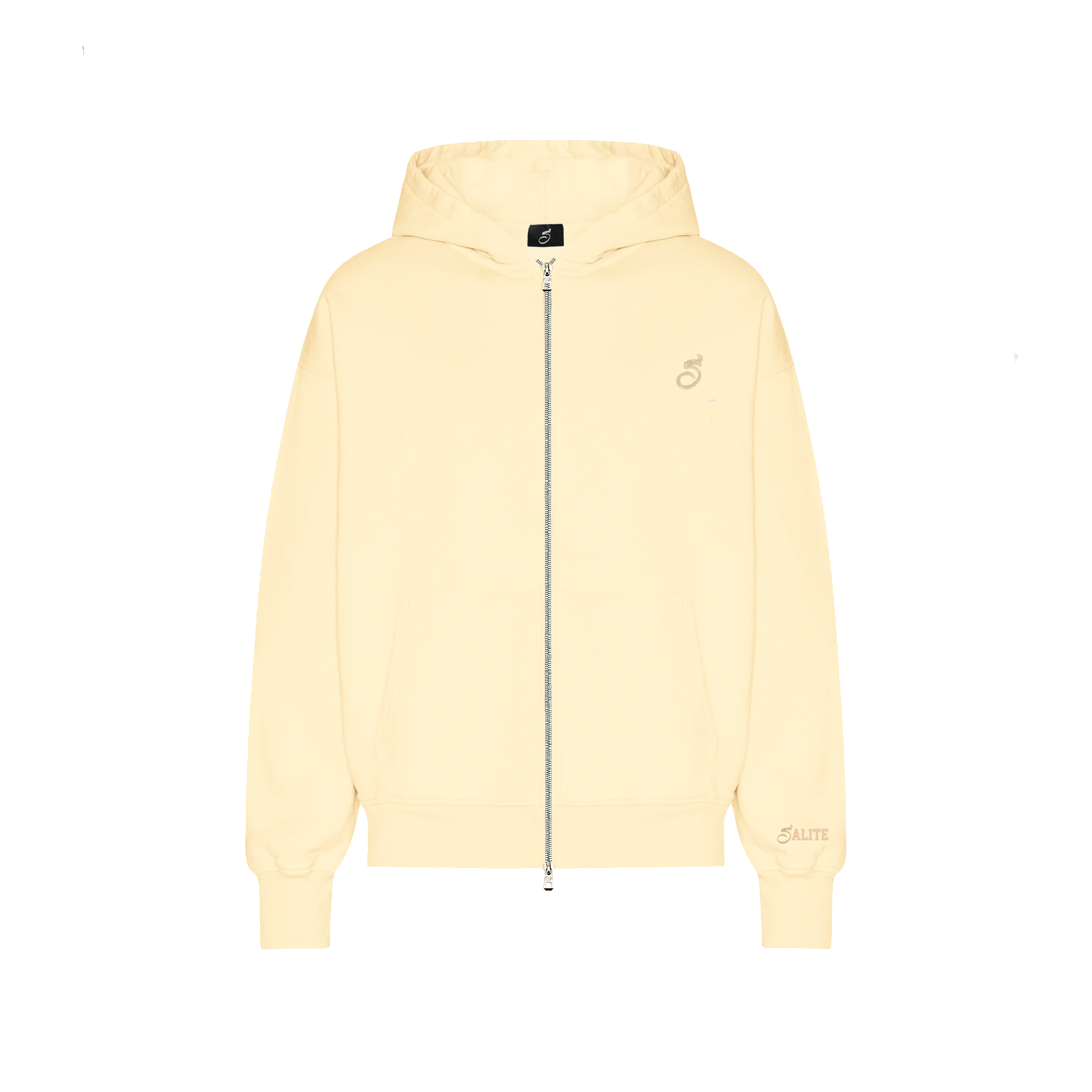 ZIP HOODIE BUTTER YELLOW