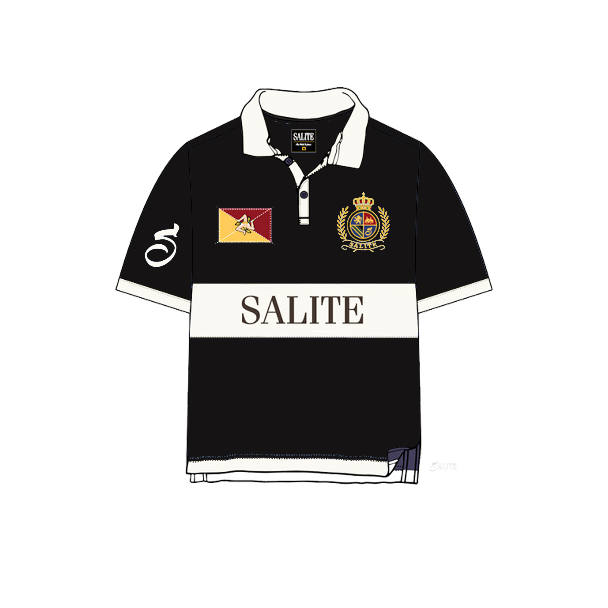 SALITE POLO CLASSIC BLACK