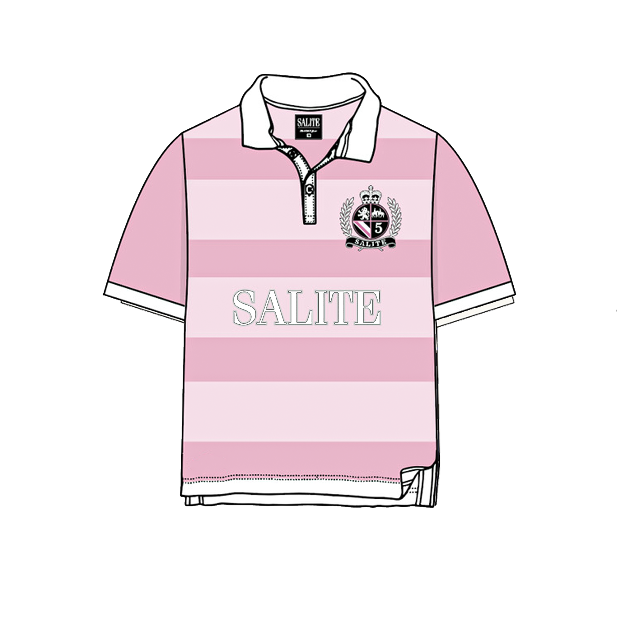 SALITE VINTAGE NY PINK POLO
