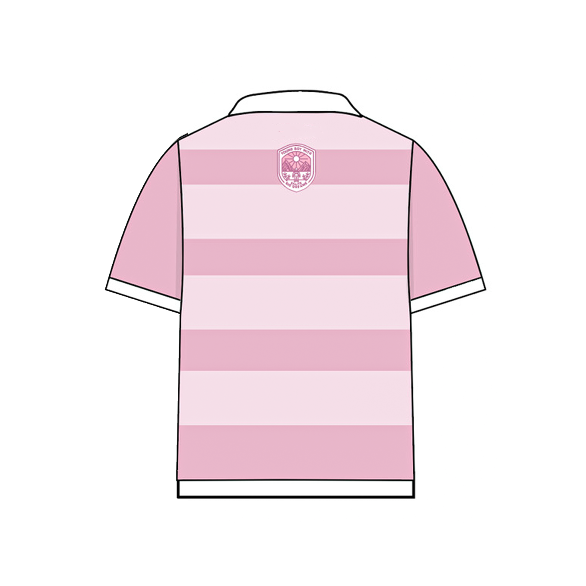 SALITE VINTAGE NY PINK POLO