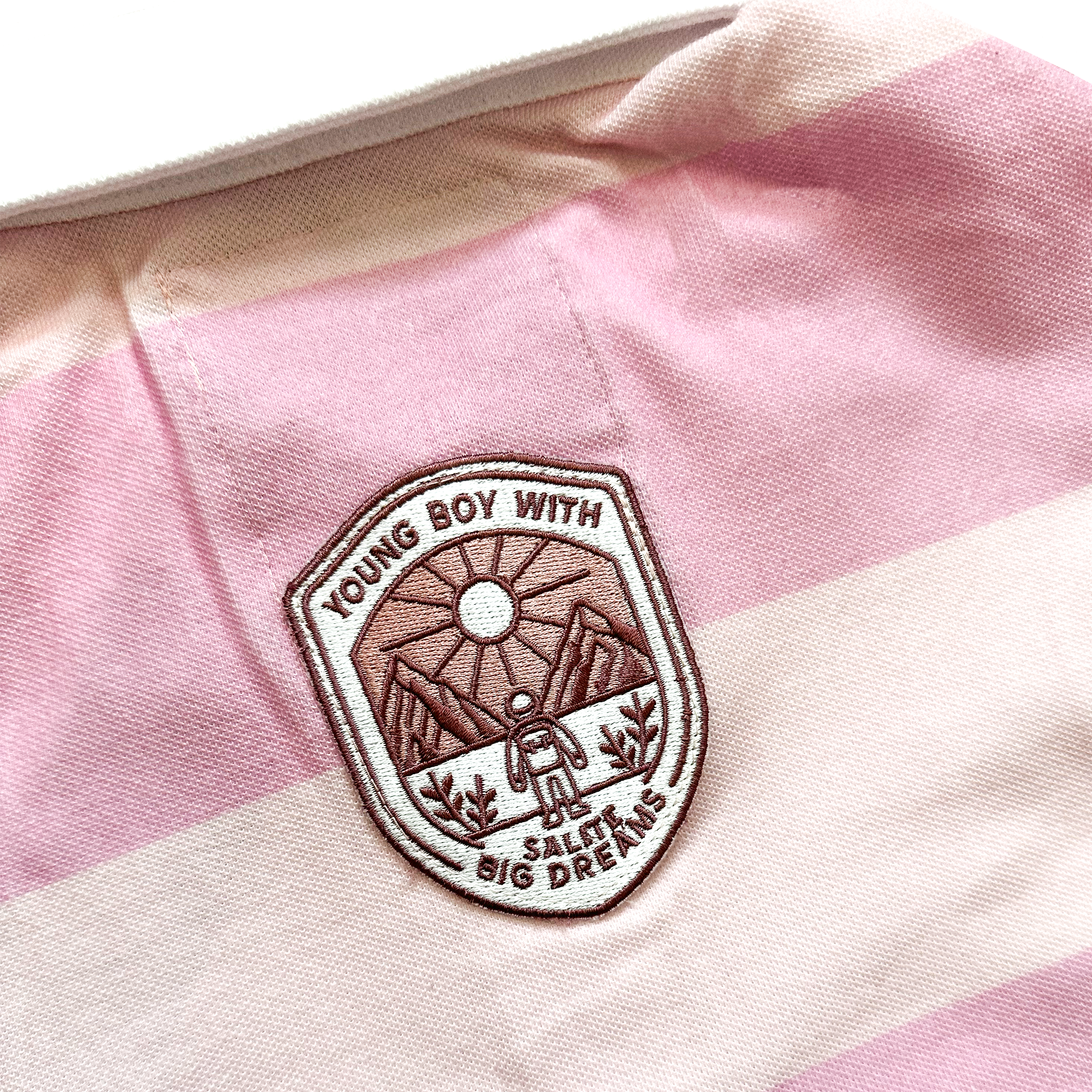 SALITE VINTAGE NY PINK POLO