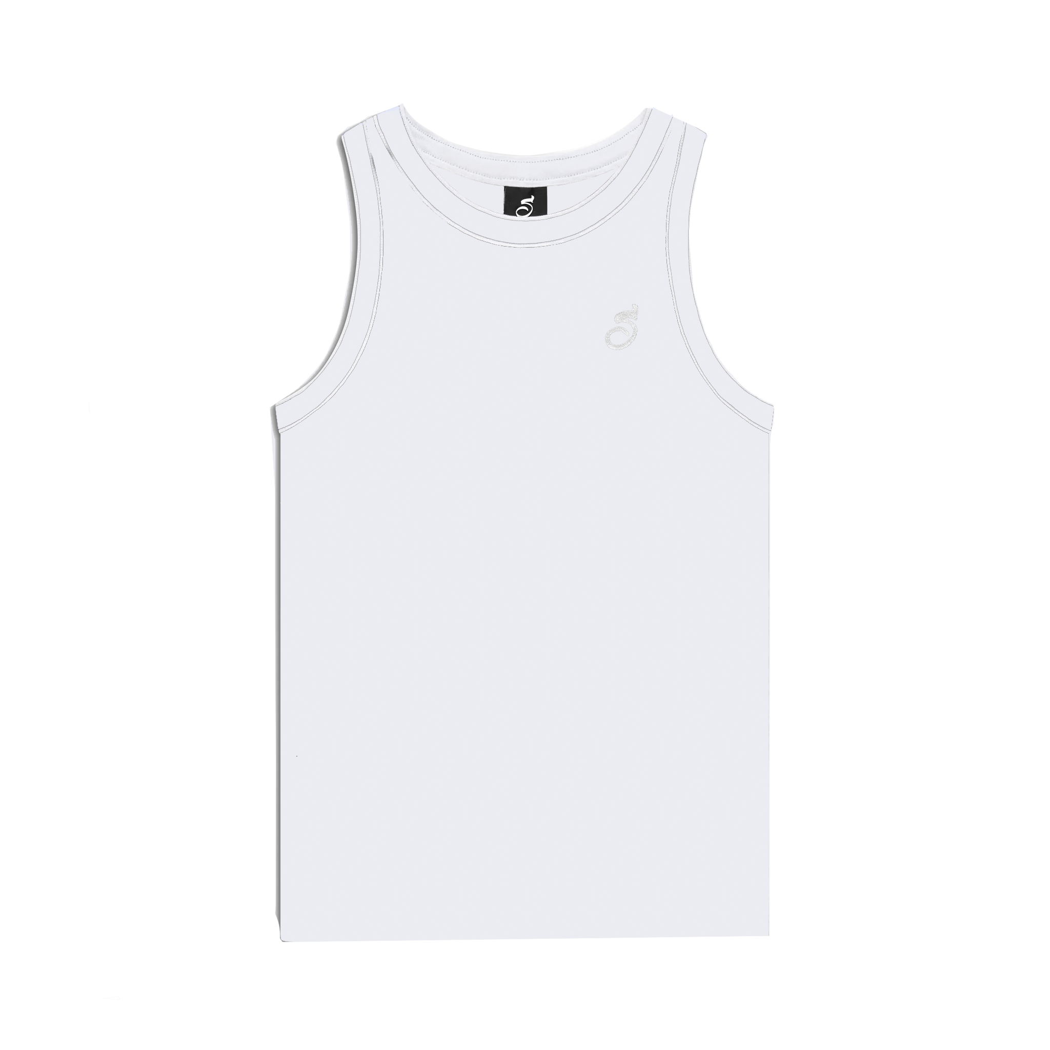 TANK TOP WHITE ON WHITE